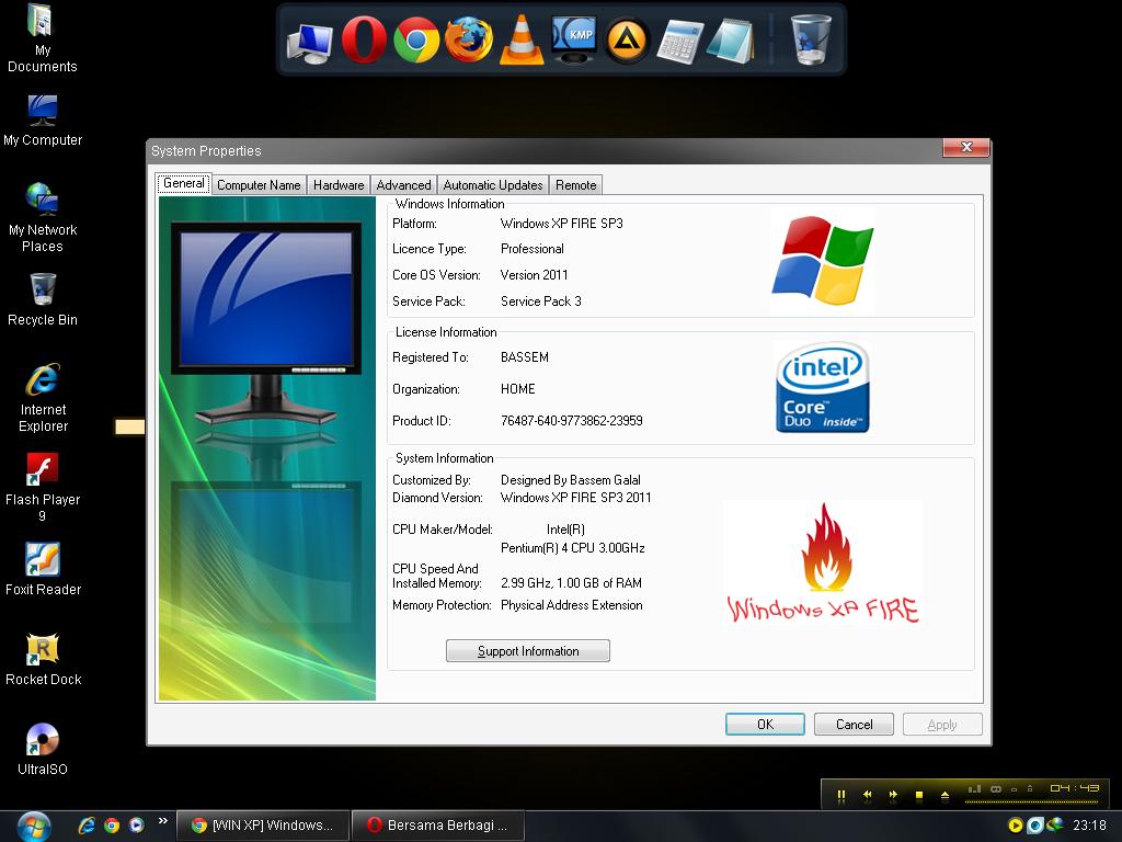 Windows XP SP3 and Internet Explorer 8 problems
